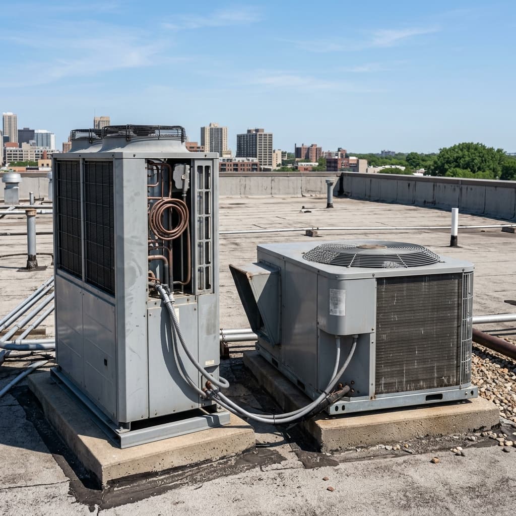 VRF System vs Central AC for Modern Villas in Riyadh - Al-Takeef HVAC blog post