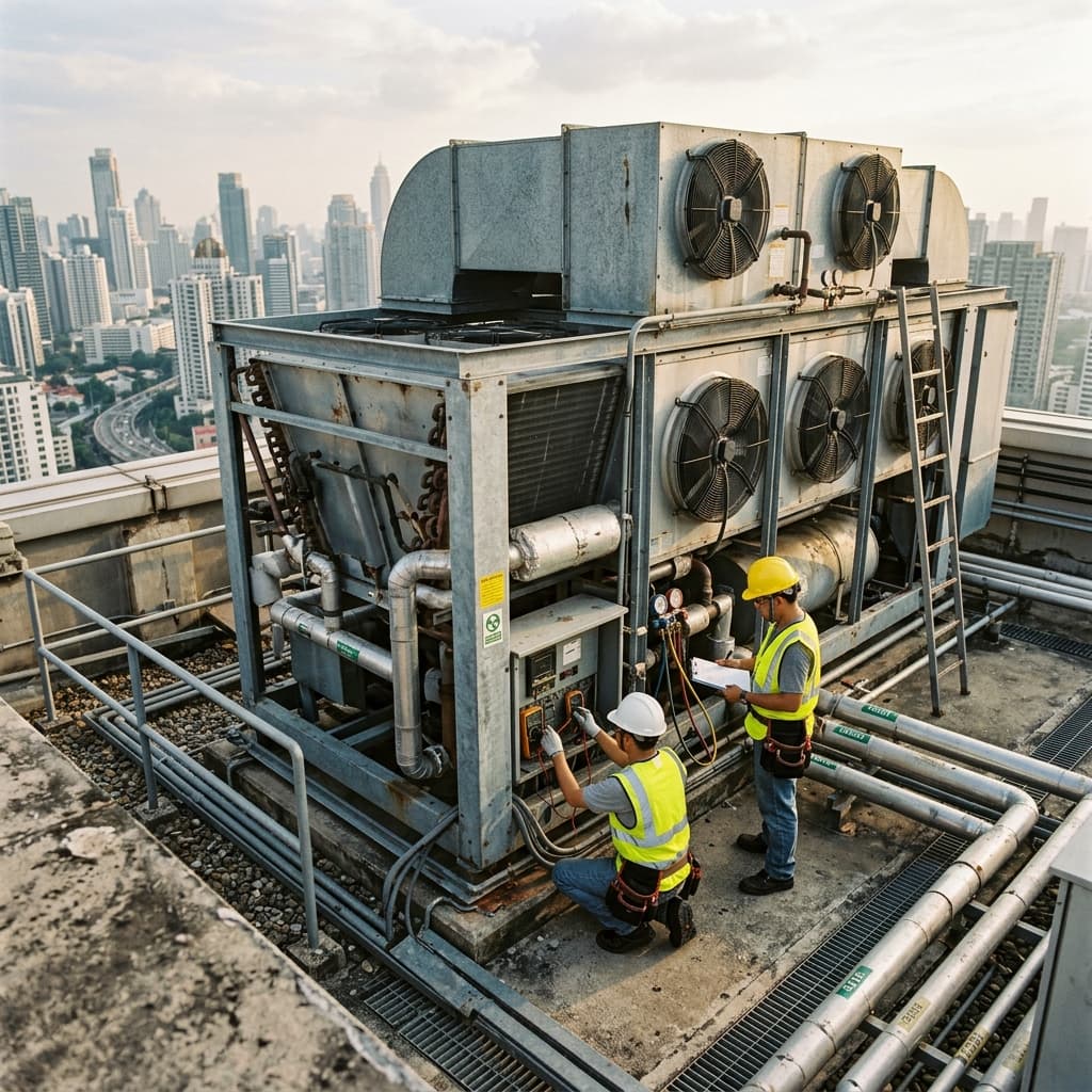 Air Cooled Chiller System in Riyadh & Al-Kharj - Al-Takeef